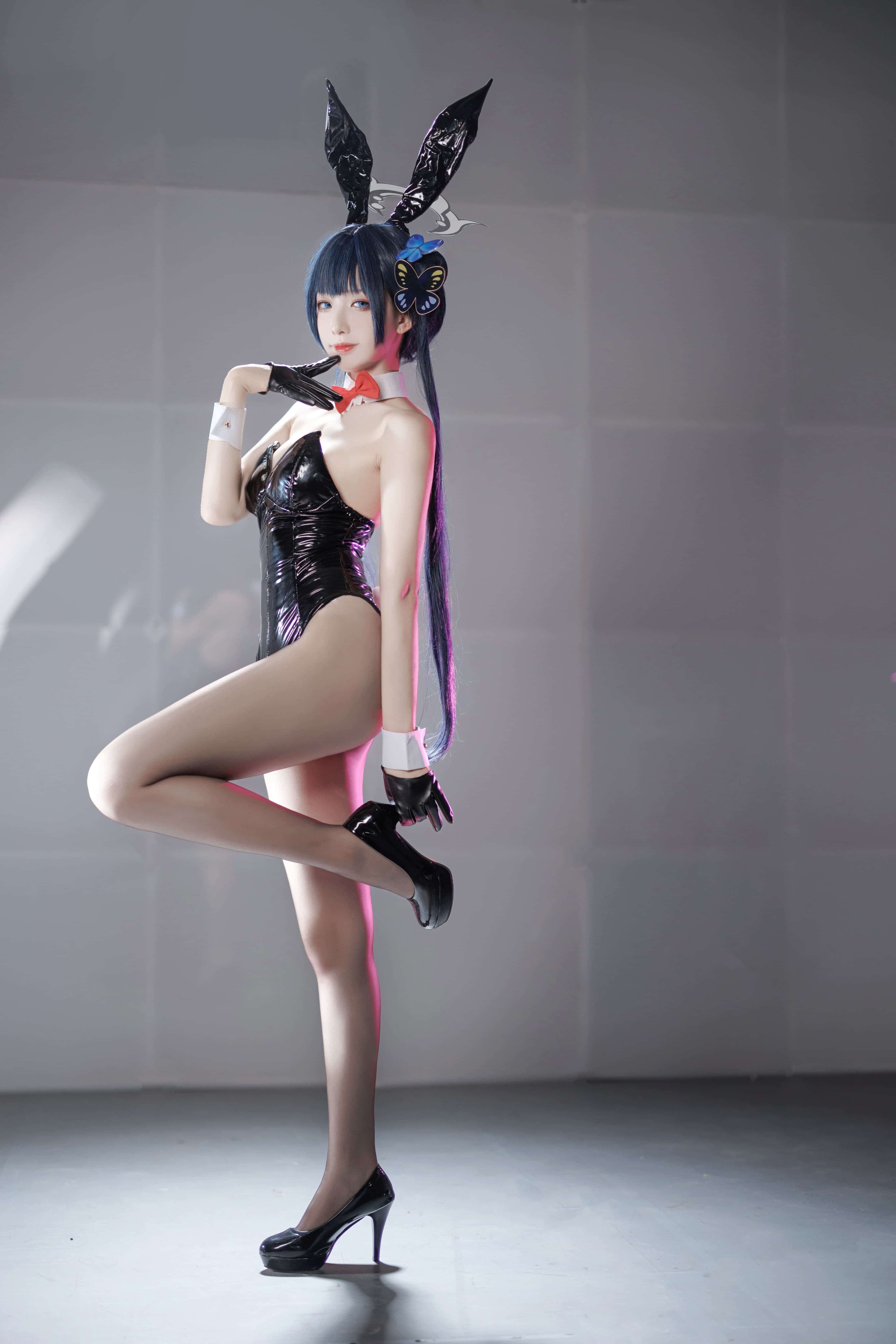 封疆疆v - 碧蓝档案 妃咲 兔女郎 第4张图片