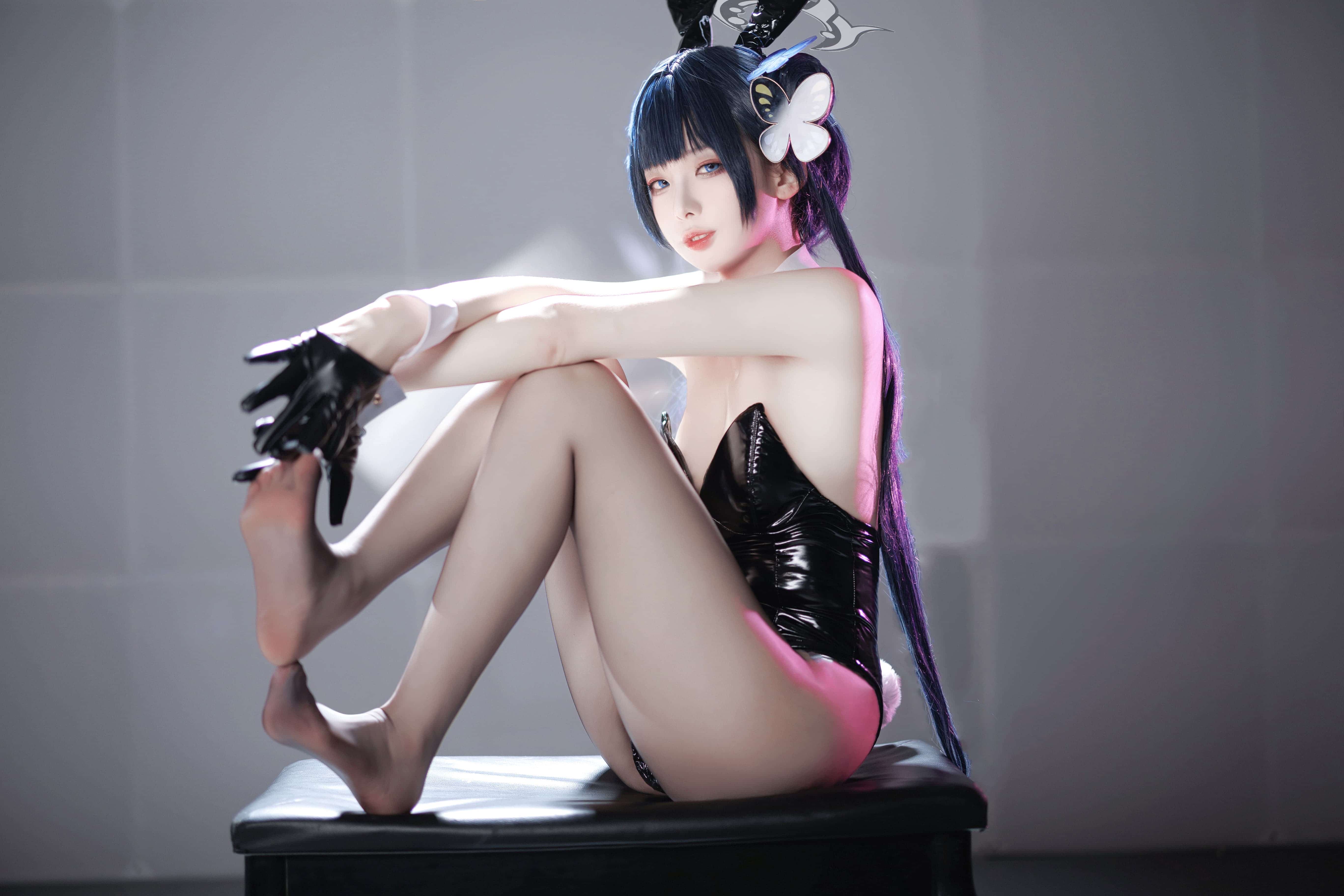 封疆疆v - 碧蓝档案 妃咲 兔女郎 第20张图片