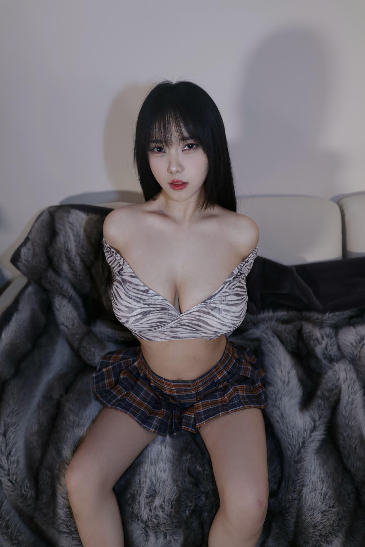 琳铛 - 迷你格子裙 第14张图片