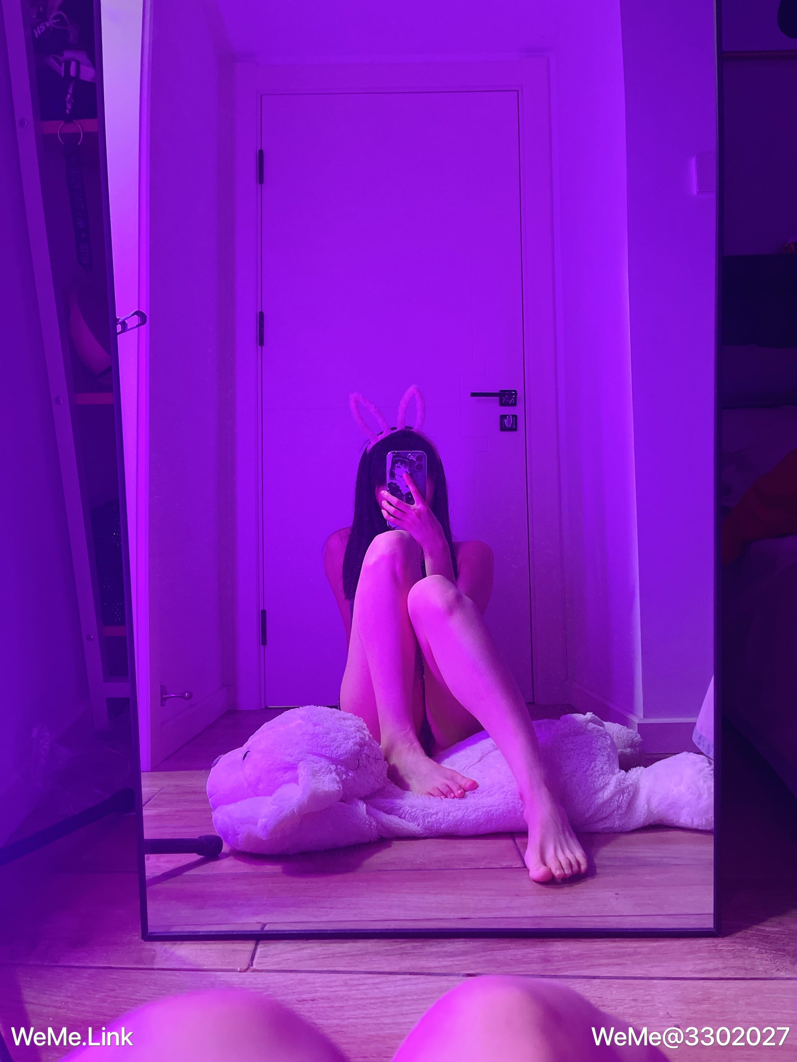 yummyki - 紫色夜店风包臀短裙 第5张图片