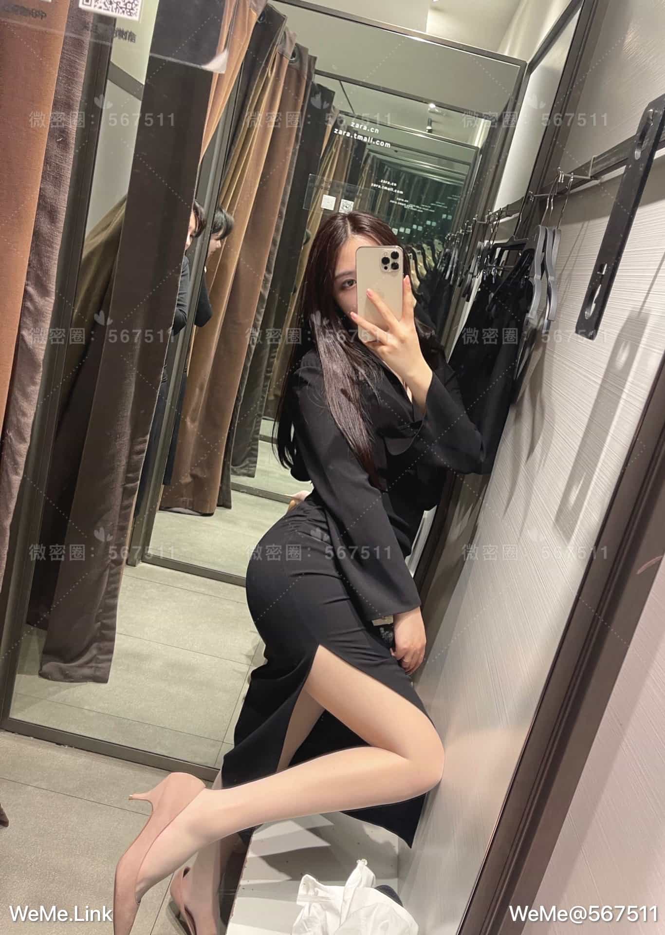 一只哈比猪 - 试衣间两套衣服合集，是白丝～ 第39张图片