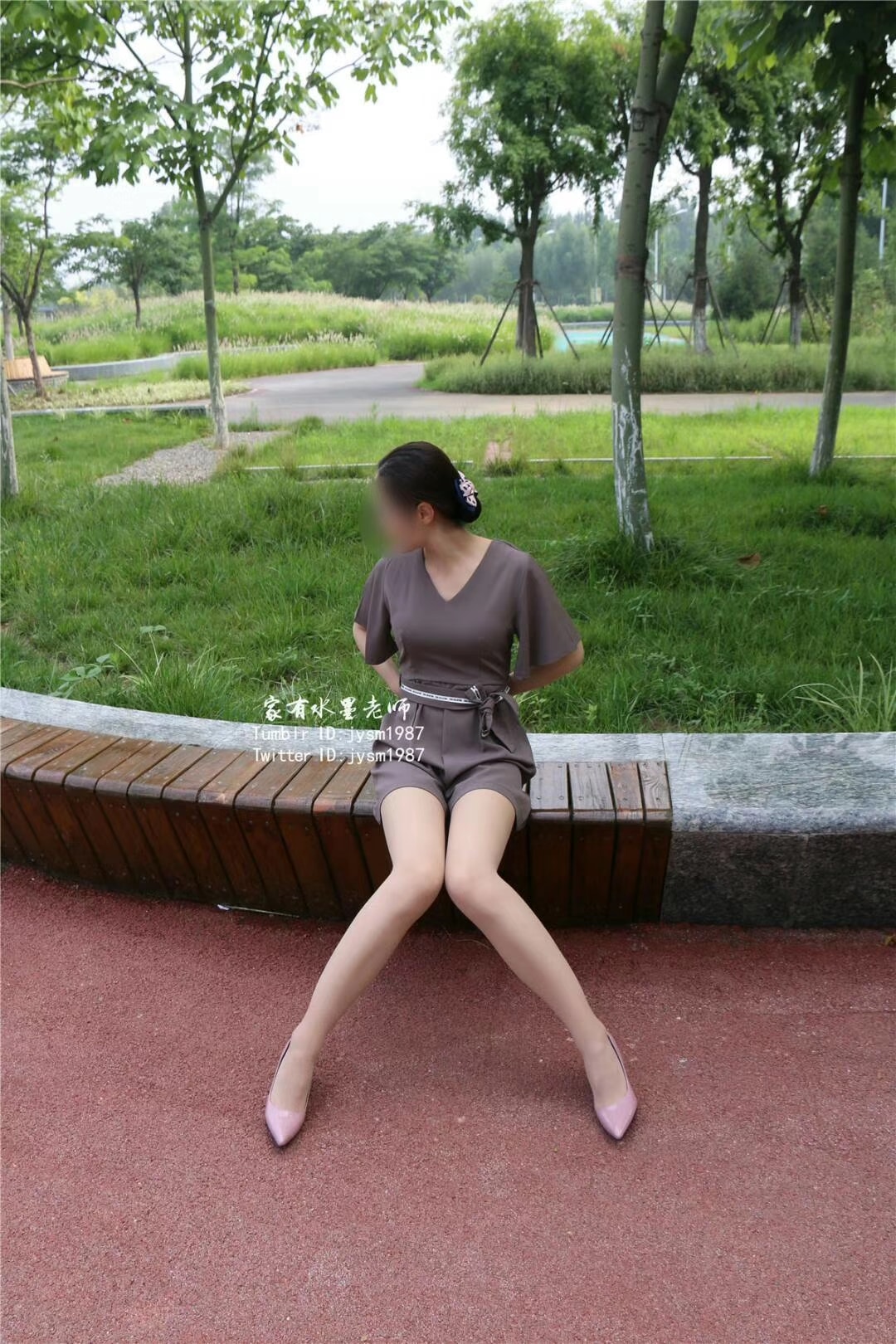家有水墨老师 - 户外人妻 第5张图片