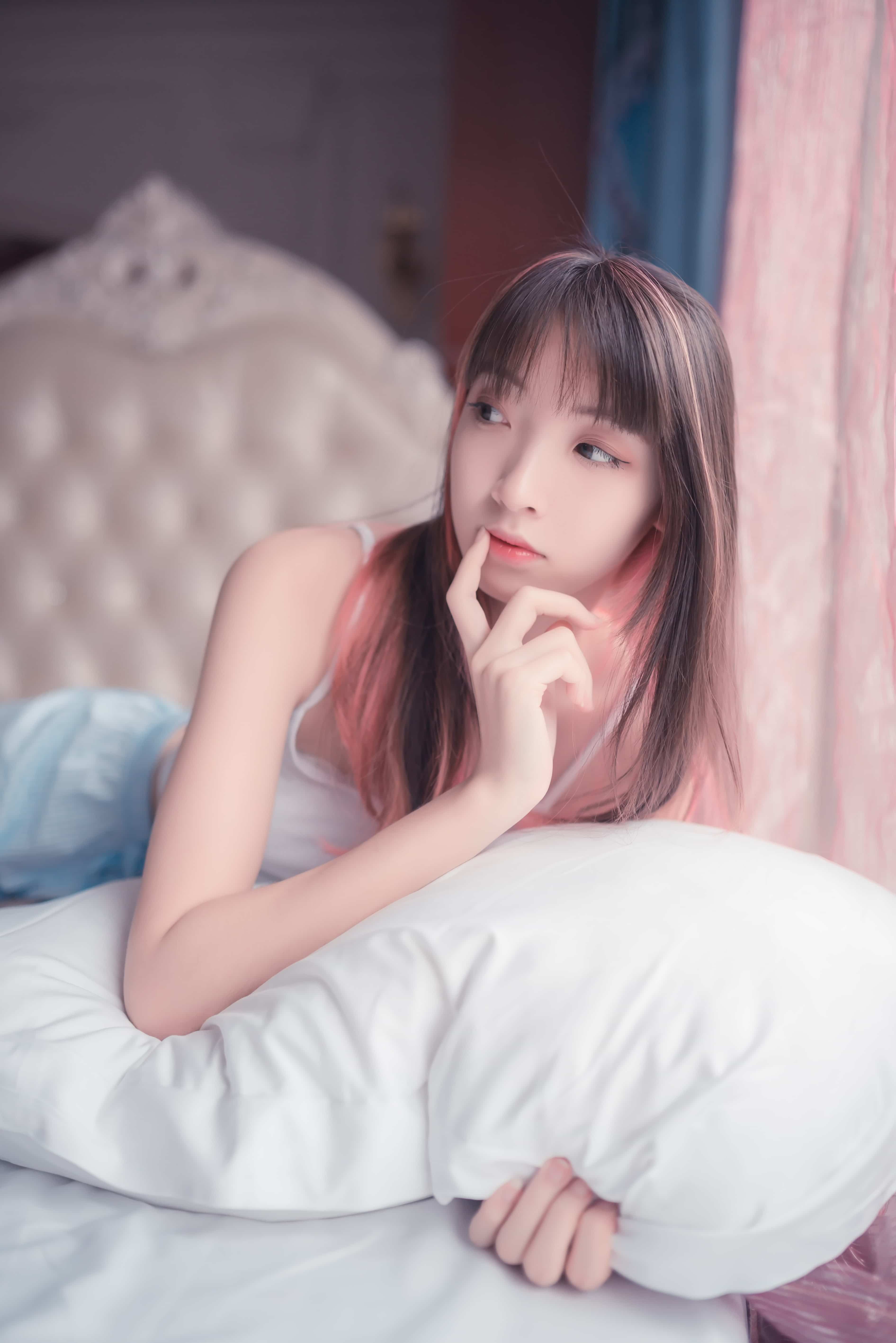 祖木子 - 蓝白条纹丝袜小可爱 第49张图片
