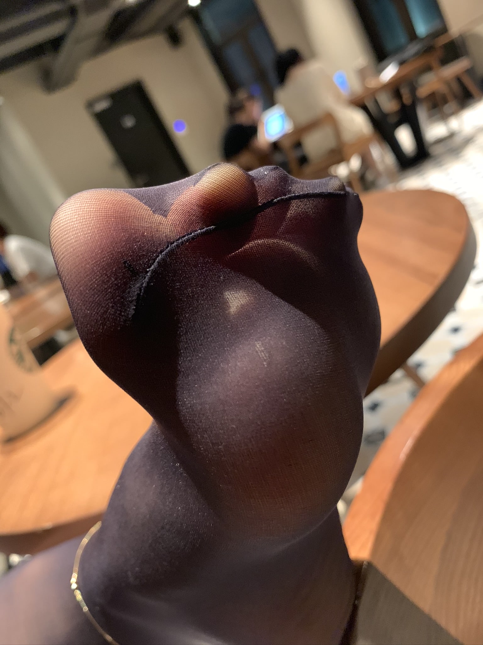 一只哈比猪 - 黑丝格子开衩裙 第43张图片