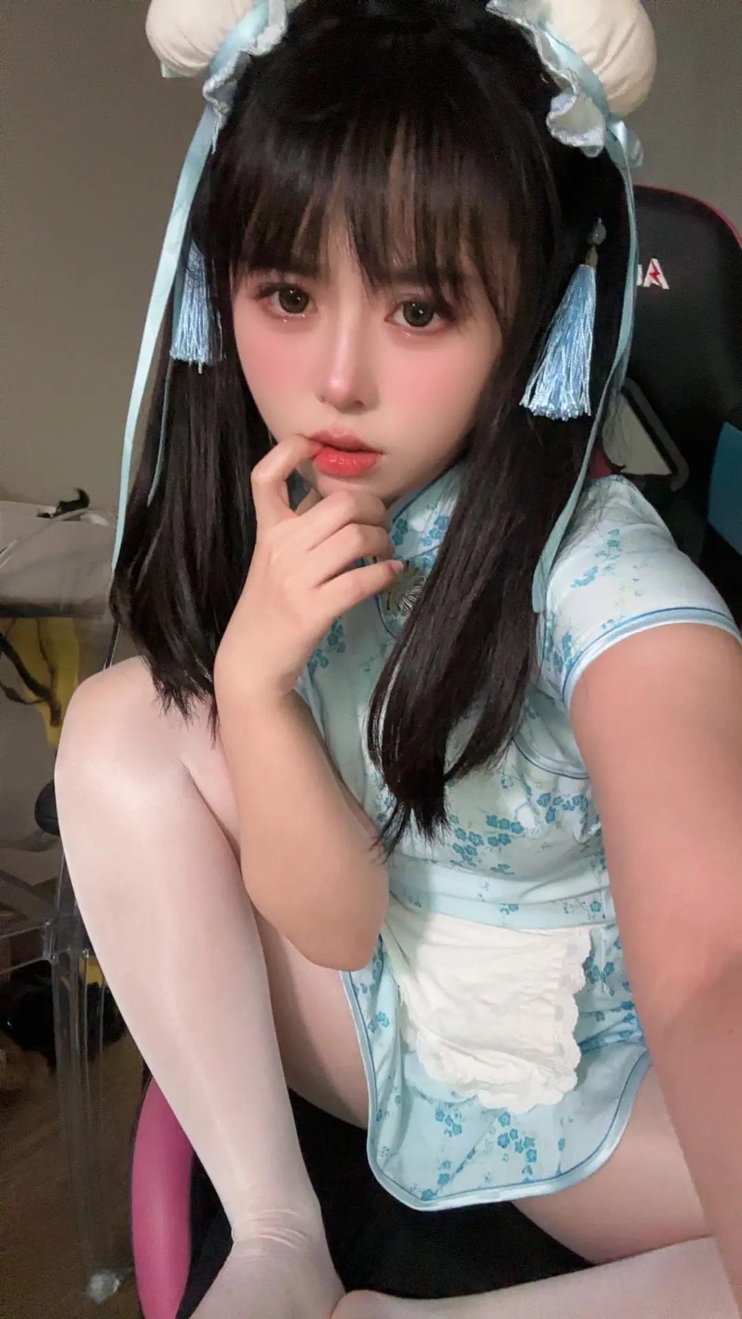欣老板 - 日式软妹萝莉女仆围裙 第6张图片