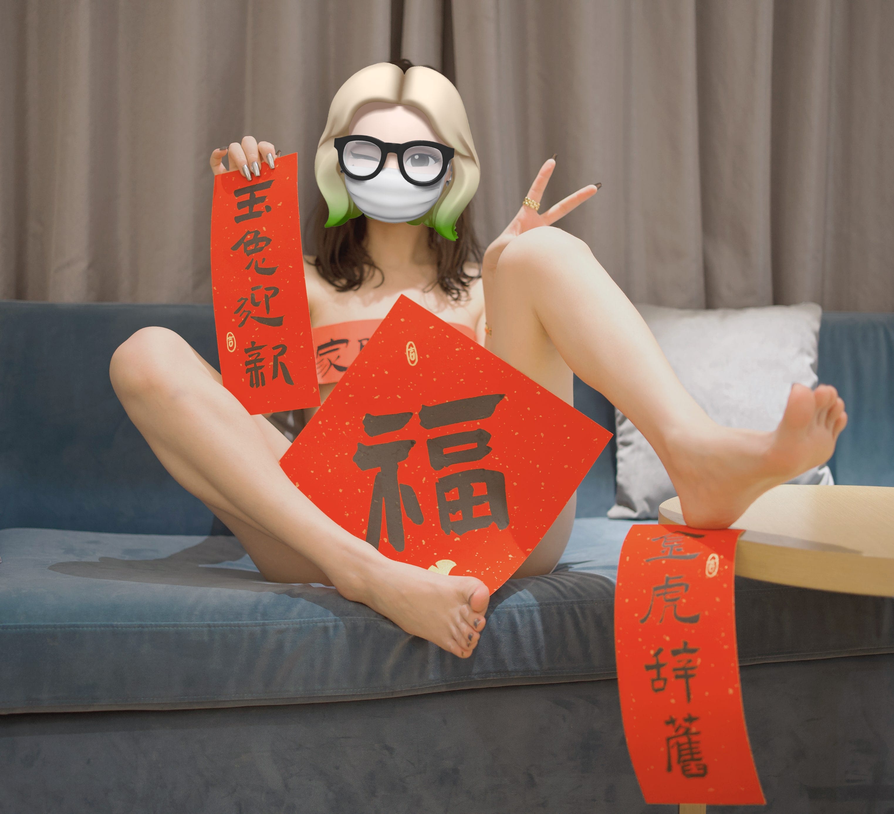 禅院熏 - 新春贺图 第3张图片